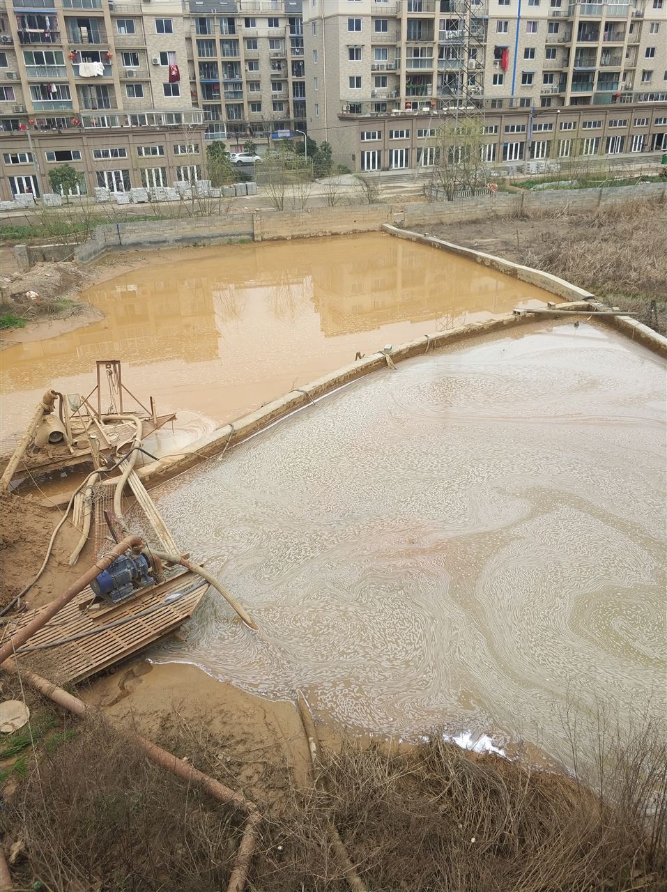 高场办事处沉淀池淤泥清理-厂区废水池淤泥清淤