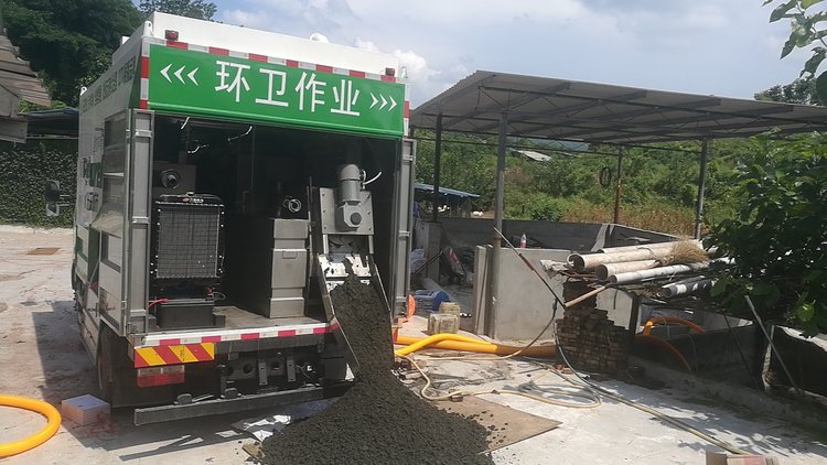高场办事处污泥干湿分离技术
