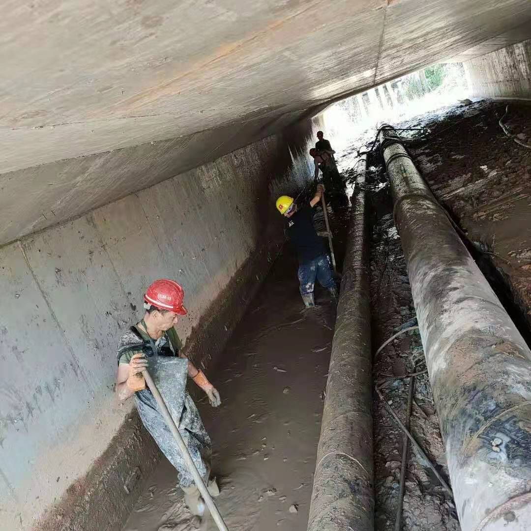 高场办事处工业管道清淤